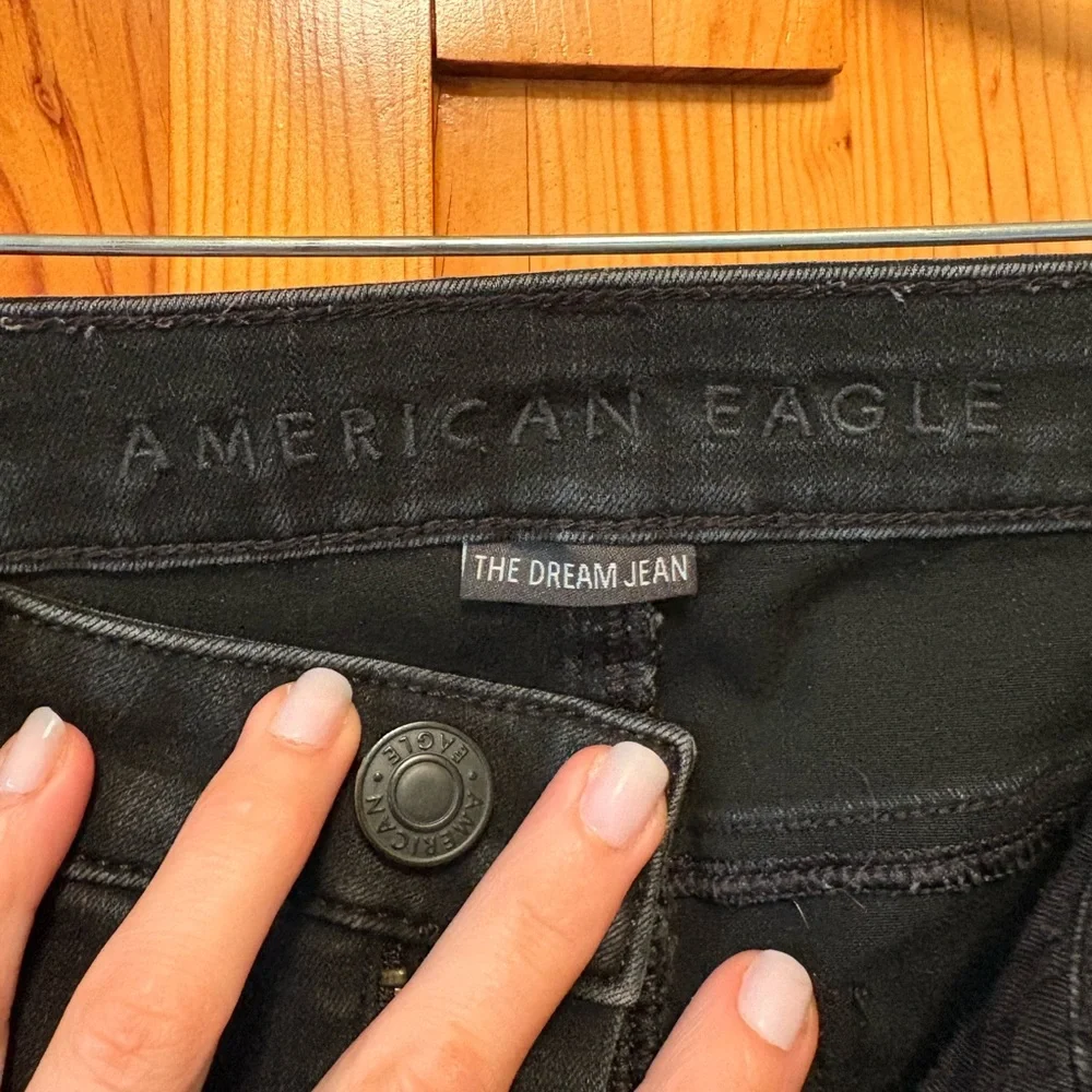 American Eagle Outfitters Black Skinny Jeans - Picture 3 of 6